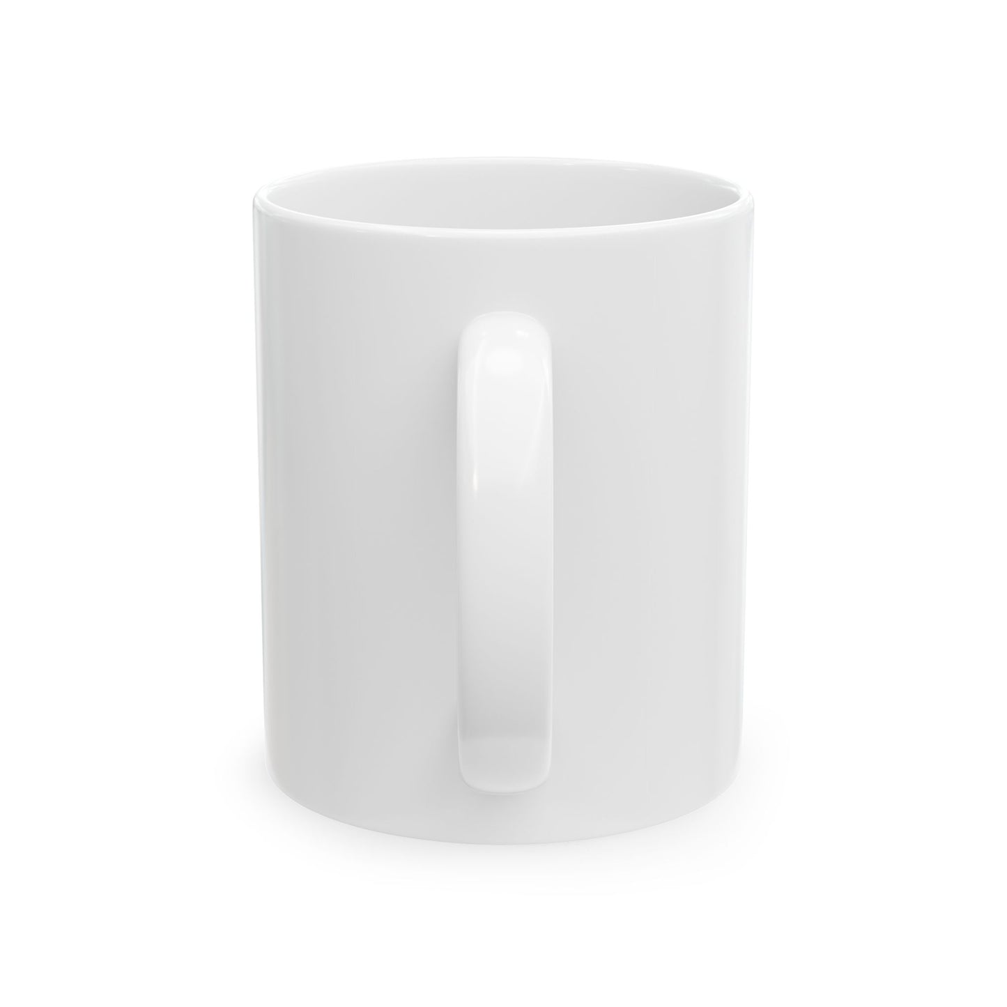 Cat Coffee Mug — "I’m Busy, Ask the Human" Ceramic Tea Cup (11oz/15oz)