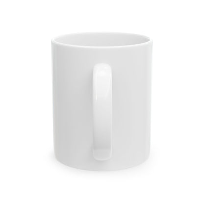 Cat Coffee Mug — "I’m Busy, Ask the Human" Ceramic Tea Cup (11oz/15oz)